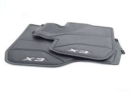 new genuine bmw x3 front floormats all