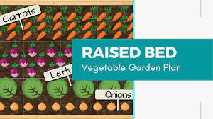 raised bed vegetable garden plan