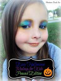 easy halloween makeup for kids pea