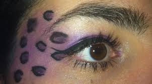 leopard print eyes how to create an