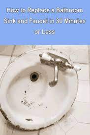 How To Replace A Bathroom Sink And