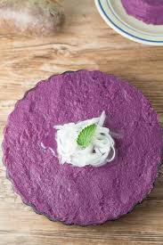 hang ube purple yam dessert