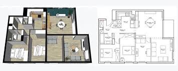 plan d architecte pour appartement