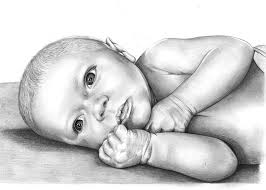 See more ideas about baby drawing, drawings, art. Baby Drawings Sketches And Pencil Portraits Of Babies