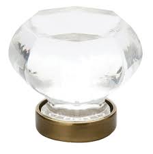 Clear Crystal Cabinet Knob