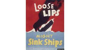 loose lips sink ships