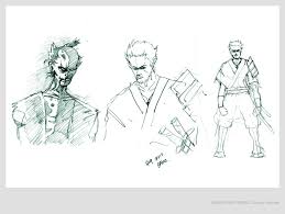 New dead rising concept art found! Samurai Dead Rising Animated Film On Behance