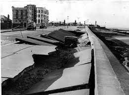 Sea Wall Build 1947 Back To The Past