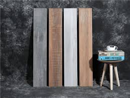 Wall Decor Wooden Look Gray Wood Tile