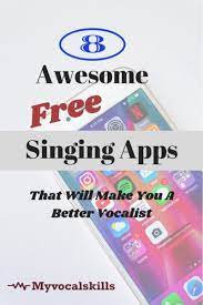 8 free singing apps that make you a