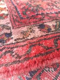 color bleed when cleaning antique rugs