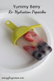 yummy berry rehydration popsicles gym