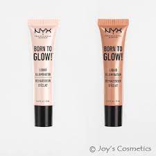nyx professional makeup born to glow liquid illuminator mini gleam