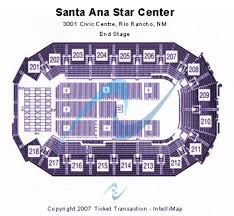 Santa Ana Star Center Tickets In Rio Rancho New Mexico