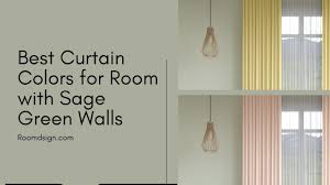 curtain ideas for room with sage green