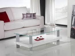 Contemporary Coffee Table White