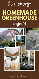 Building a greenhouse is a large project to tackle; 30 Cheap Homemade Greenhouse Plans Ideas You Can Build Free