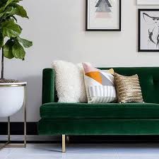 emerald green couch design ideas