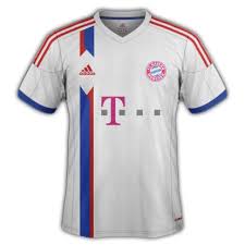 Bayern munich 2014 2015 away shirt football soccer jersey trikot boys size l. Bayern Munich Away Kit 2015 16 With Adidas
