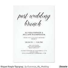 Wedding Brunch Invitation Wording Printing Samples Casual