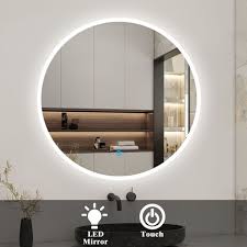 bathroom mirror with led light 60cm