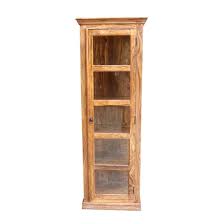 Indian Solid Wood Bookshelf Cabinet
