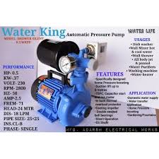 bar automatic pressure water pump