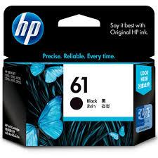 Rely on original hp ink cartridges to deliver flawless results. Hp 61 Black Cartridge