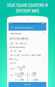Math Equation Solver Free Apk