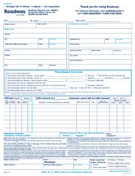 Yrc Bill Of Lading Form Fill Out And Sign Printable Pdf