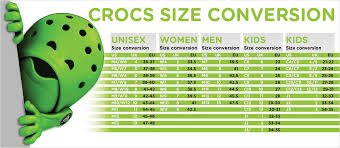 Crocs Size Chart Eufraimidis