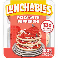 lunchables pizza with pepperoni kids