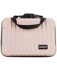 makeup bags and cosmetic cases on