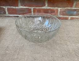 9 Inch Diameter Vintage Cut Glass Bowl