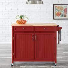 stylewell bainport chili red kitchen
