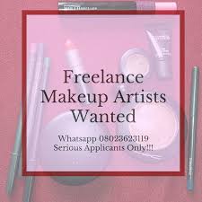 freelance makeup artists wanted