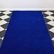 plush blue carpet runner weddings