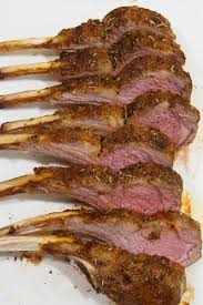 roasted rack of lamb a food lover s