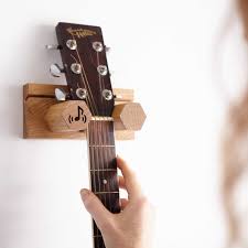 Wall Mounted Guitar And Plectrum Stand