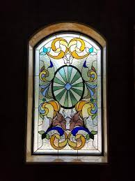 Stained Glass Window W 336 Art Nouveau