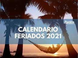 Calendario junio 2021 de colombia. Calendario 2021 Chile Con Feriados Rankia