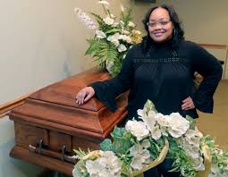 black woman funeral home operator in akron