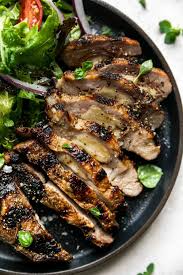 grilled stuffed pork chops with