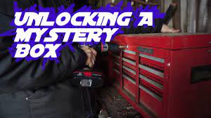 unlock a tool box with no key you