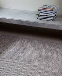 handmade herringbone wool woven rug