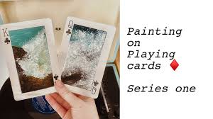 A protest painting recently adorned the cover of art new england magazine. Painting On Playing Cards Series One Youtube