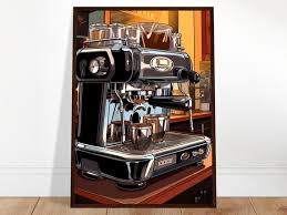 Poster Coffee Machine Print Espresso