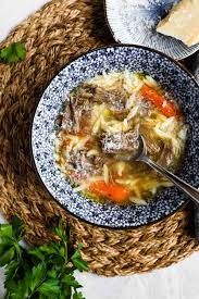 italian beef soup brodo di carne