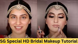 how to do hd bridal makeup by sakshi