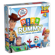El rummy es un juego de cartas de 2 a 4 jugadores. Juego De Numeros Rummy Toy Story 4 Novelty
